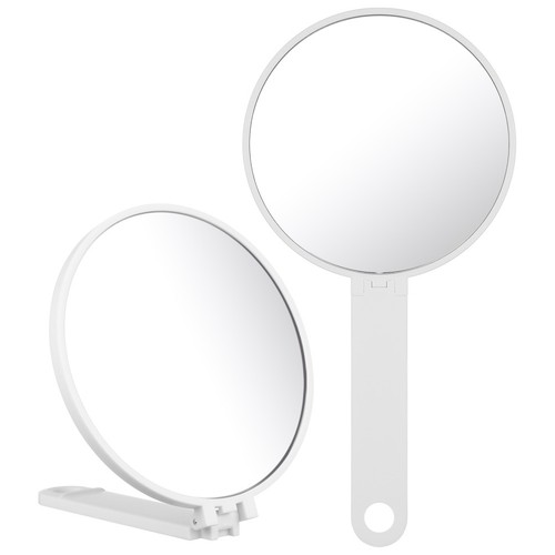 Foldable travel mirror hand - travel,