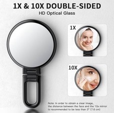 Hand Mirror with Handle