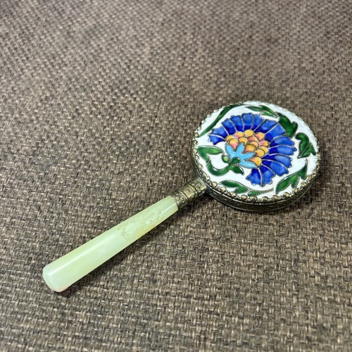 Vintage chinese floral hand - chinese,