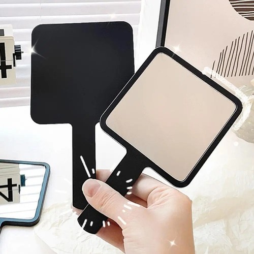 Handheld makeup mirror square - makeup,