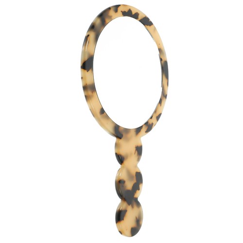 Compact hand mirror - hand, makeup