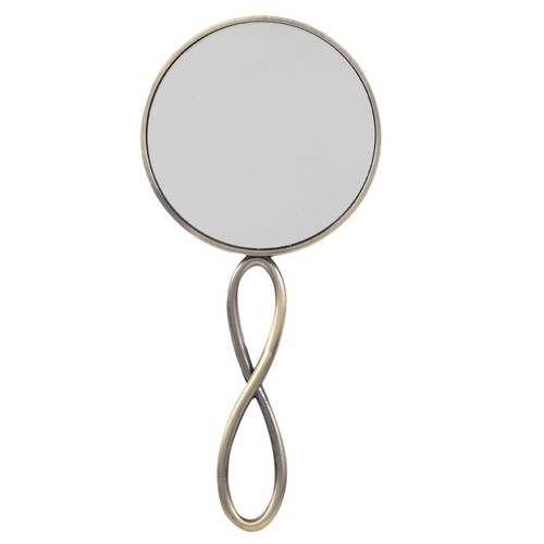 Small hand mirror with - ,