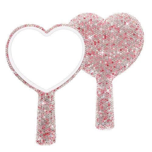 Bling hand held mirrors - mirrors, with