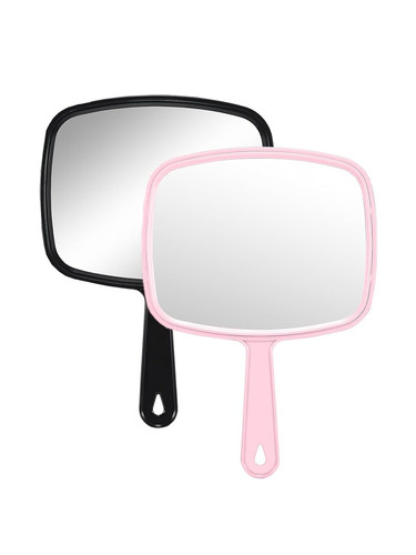 4 w hand mirror - x, 7.4"