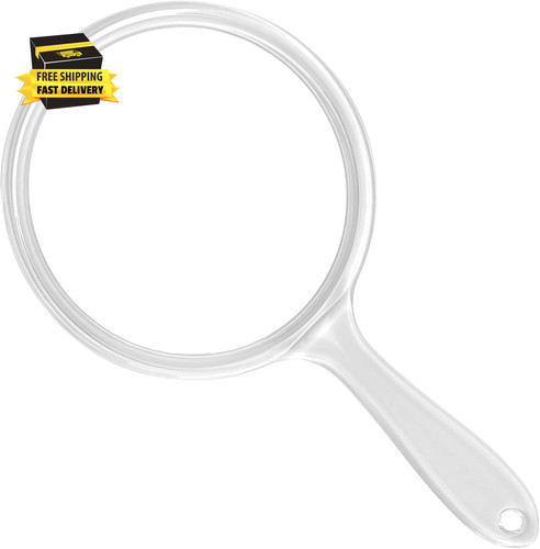 Hand mirror double sided - hand, mirror,
