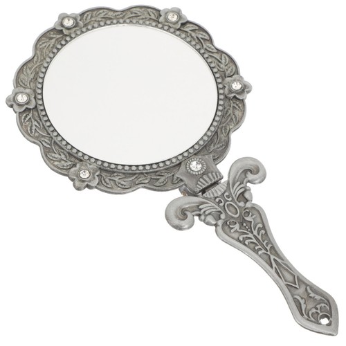 Foldable hand mirror with - foldable,