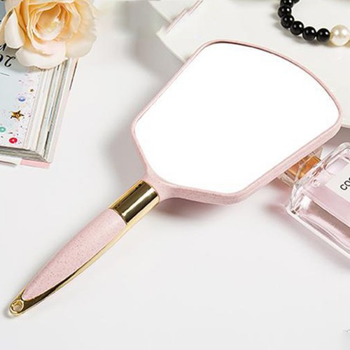 Handheld mirror with - mirror, handle