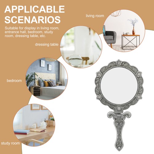 Hand mirror vintage travel - mirror,