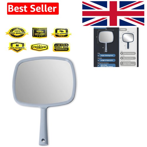 Hand mirror with ergonomic - hand,