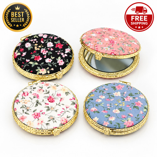 Pocket makeup mirror compact - makeup,