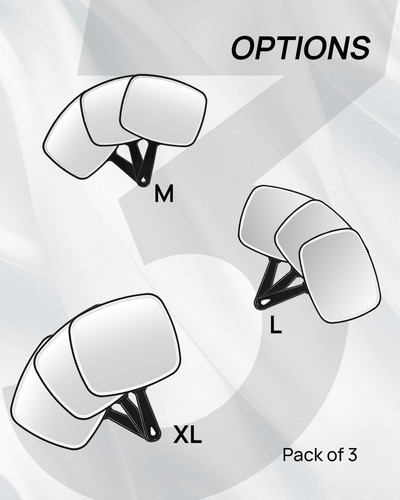 Omiro hand mirror - extra, large