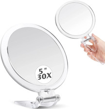 Hand Mirror 30x Magnifying