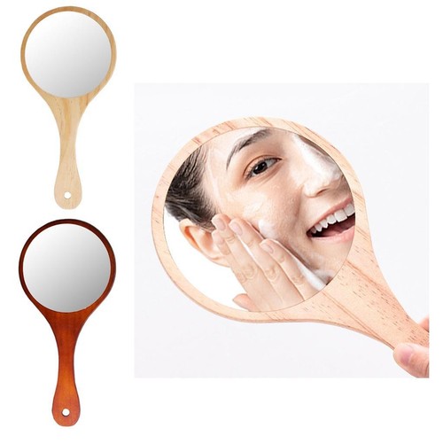 Portable hand mirror - , with