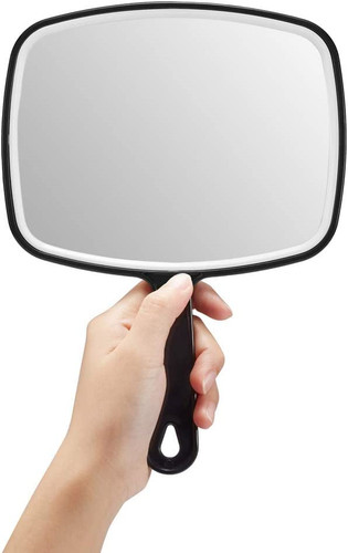 Omiro hand mirror black - hand,