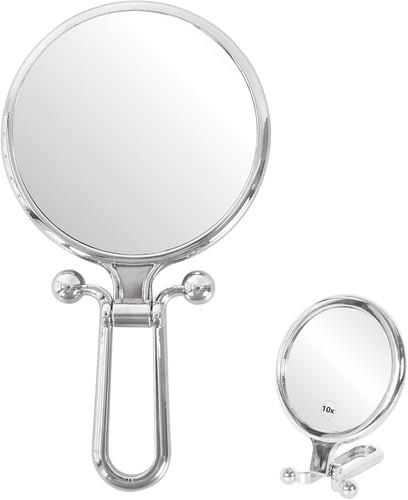 Hand mirror 10x - hand, 10x/1x