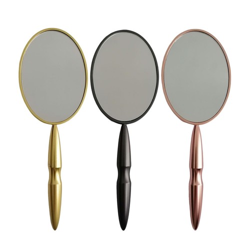 Hand mirror with handle vanity - hand,