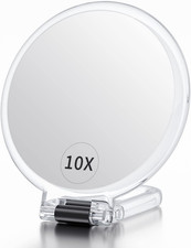 Hand Mirror with Handle