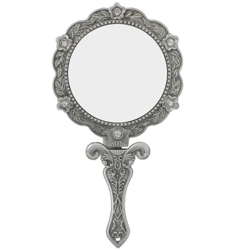 Foldable handheld mirror with - foldable,
